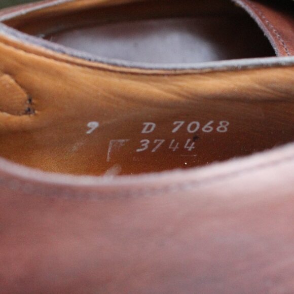 Allen Edmonds Double Monk Strap Cap Toe, Brown Leather, Men's 9 D, Made in USA - Picture 13 of 15